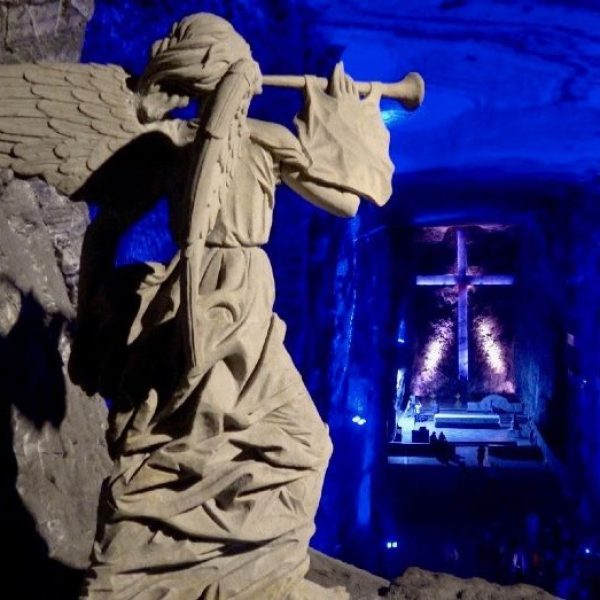 The Salt Cathedral in Zipaquira Colombia The Salt Cathedral in Zipaquira Colombia